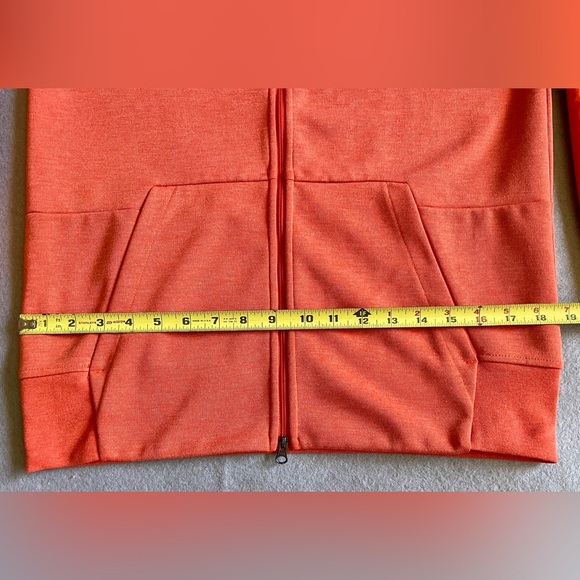 Nike Dri-Fit Clemson Tigers Full Zip Jacket Men’s Small Orange Polyester Rayon - Picture 3 of 6